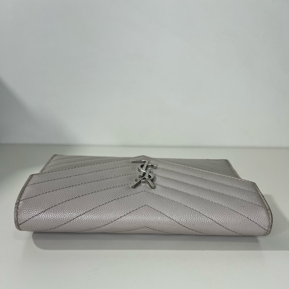 Saint Laurent YSL Cassandre Envelope WOC Wallet on Chain Leather Bag Purse - Picture 11 of 16